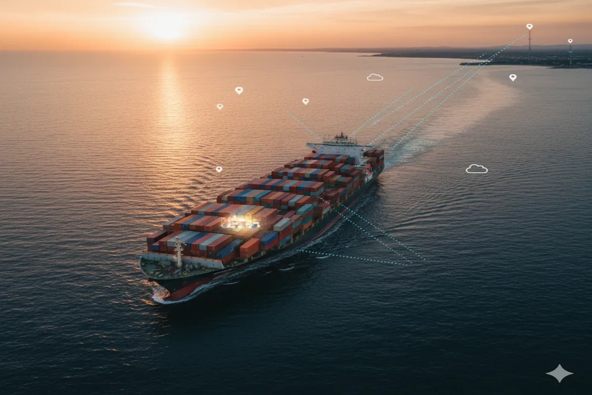 Satellite-Free Container Tracking for Ocean Freight: Design, Architecture & Deployment